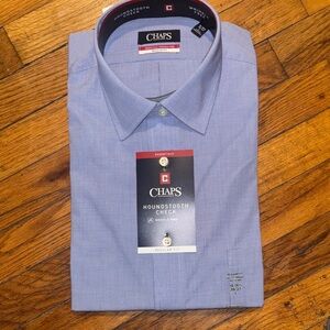 Chaps Classic Blue Check Dress Shirt